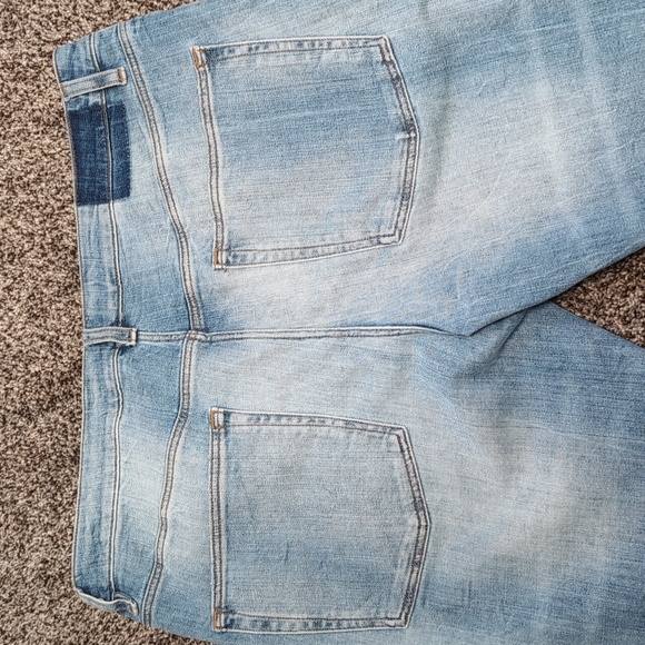 ASOS Button fly Distressed Faded Slim Straight Jeans Size 38 x 30 NEW - Picture 8 of 15